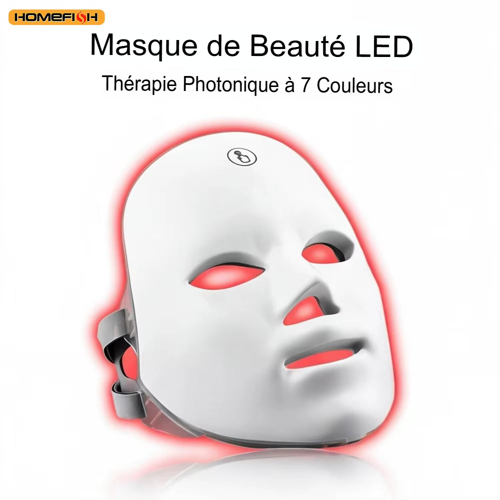 masque de beaué 7 couleurs