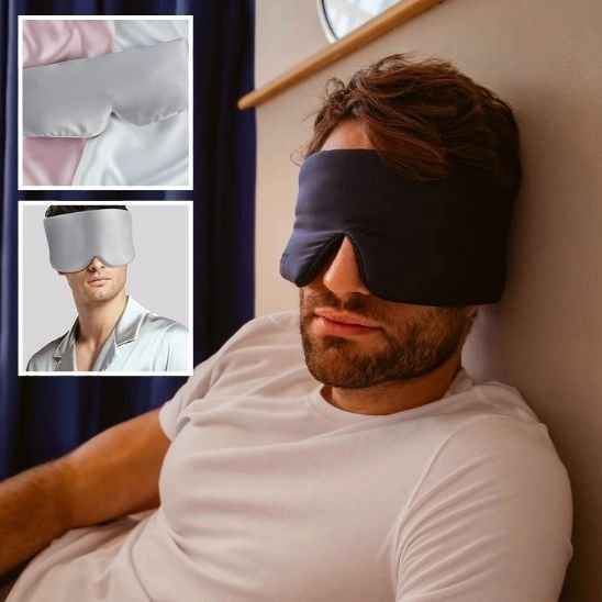 Masque de sommeil hypoallergenique