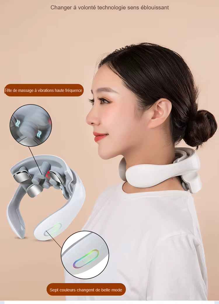 Masseur de nuque par vibrations