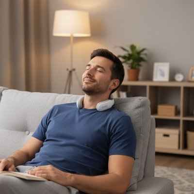 Masseur cervical offrit du réconfort