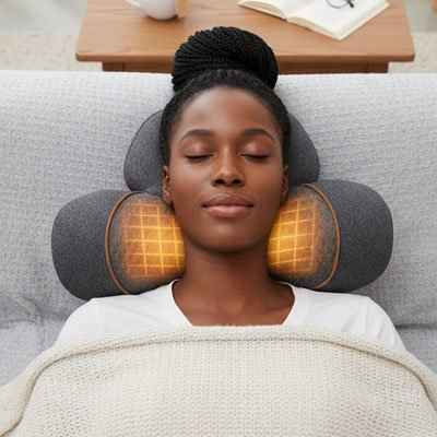 Masseur cervical reposante