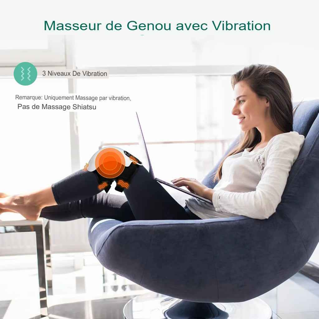   masseur de genou avec vibration