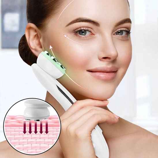 Masseur visage éclatant