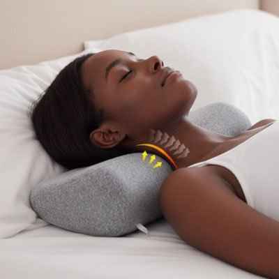 Oreiller cervical nuit reposante