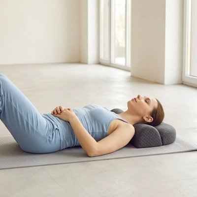 Oreiller cervical soulagement des tensions