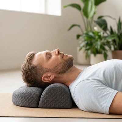 Oreiller cervical utilisation multiposition