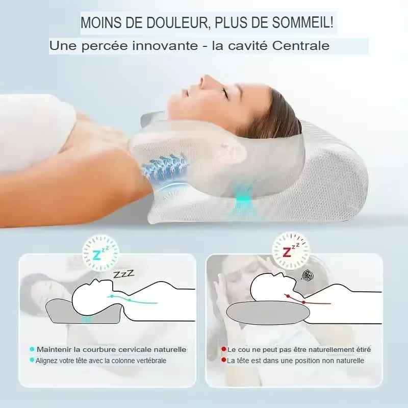 Oreiller Cervical sommeil réposant