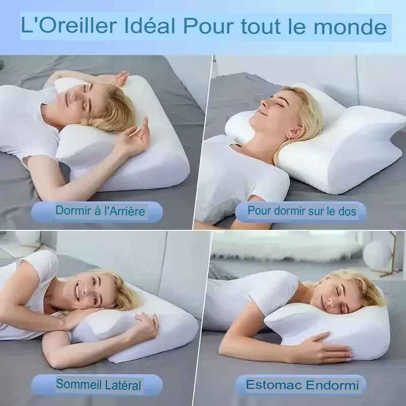 Oreiller Cervical un sommeil profond et réparateur