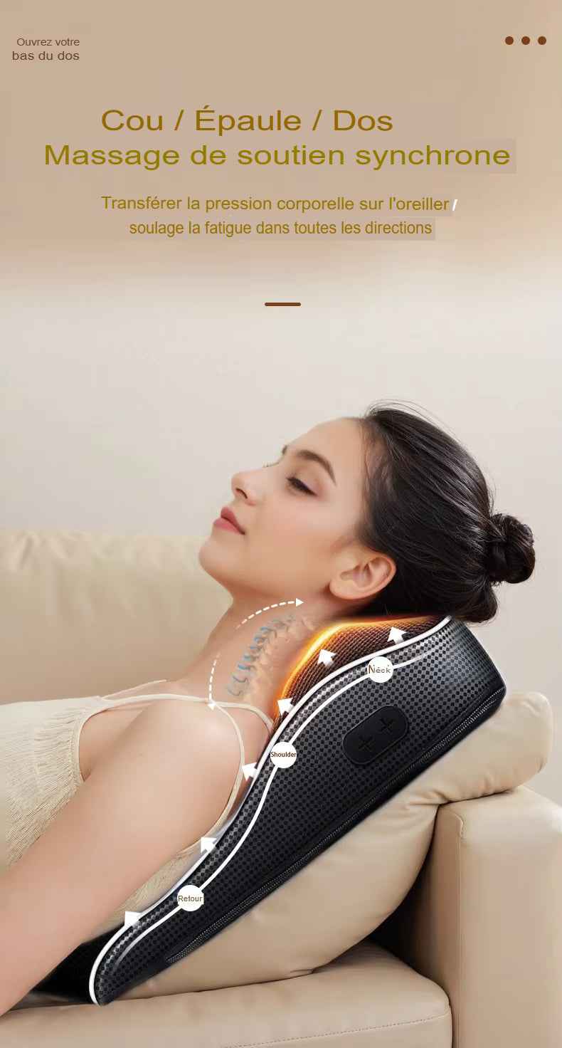 oreiller de Massage  3 parties