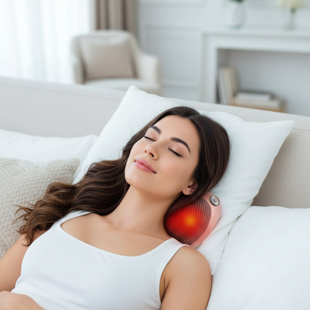 oreiller de massage nuque