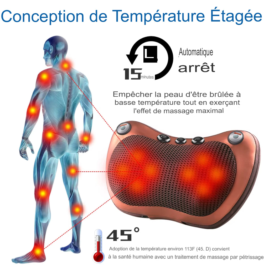 oreiller de massage tout le corps