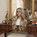 Perruque femme couleur blond