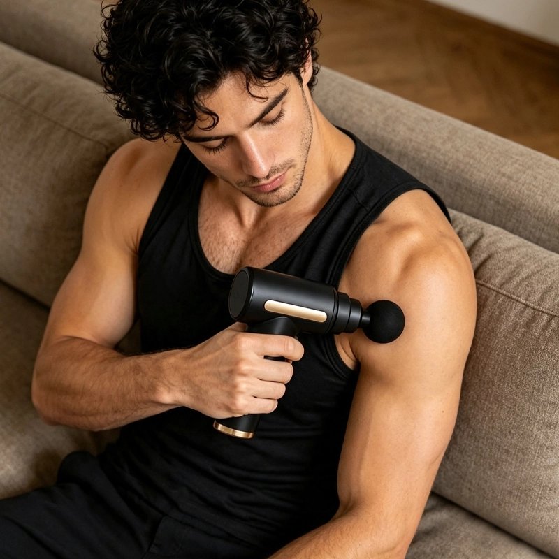 Pistolet-de-massage-Design-ergonomique