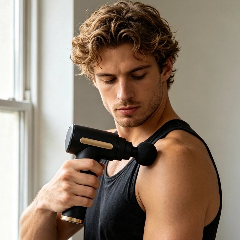 Pistolet-de-massage-Stimulation-circulatoire