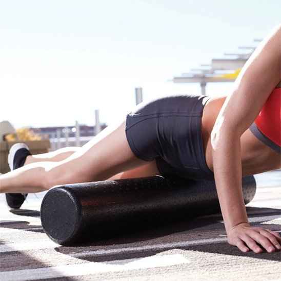 Rouleau de massage yoga