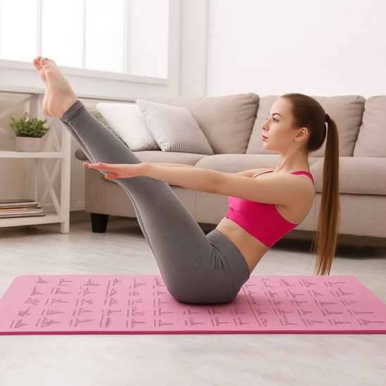 Tapis de gym amorti dense
