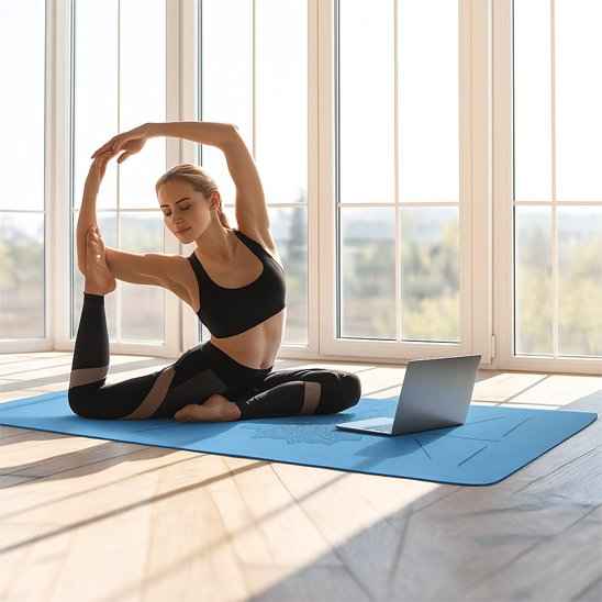 Tapis de yoga libére vore confiance interieure