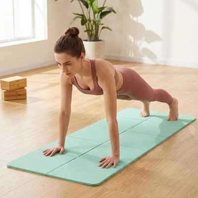 Tapis de yoga polyvalence d'usage